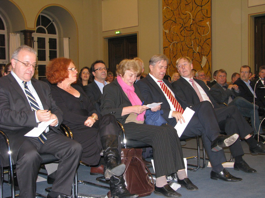 Herr Kolat, Anetta Kahane, Barbara John, Günter Piening